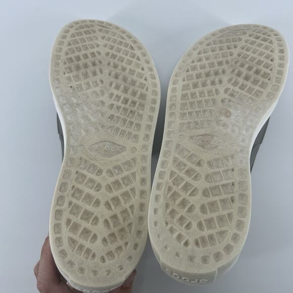 Crocs Men's Gray Citilane Roka Slip-on (smoke/white) Slip On Sz 8 Shoe - Picture 8 of 8